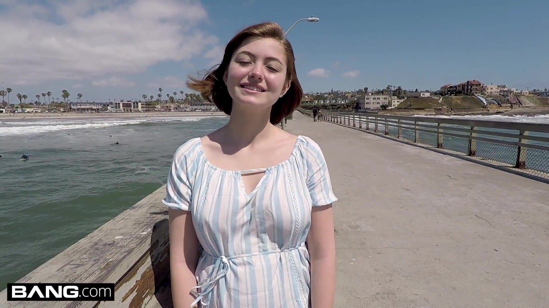 Симпатичная студентка повелась на пикап и дала от первого лица 